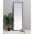 thumbnail image 2 of Metal frame rectangle mirror 20 inch x 60 inch in Blue, 2 of 3