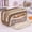 Coffee, variant on EDHITNR Large Capacity Zippered Pencil Case, Premium Cloth Pen Storage Bag Pouch Box, Multi-Function Stationery Organizer for Office Travel Makeup, Purple