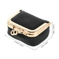 thumbnail image 6 of OFFIGAM Ring Storage Case Vintage Design Black Organization 1Pack, 6 of 8