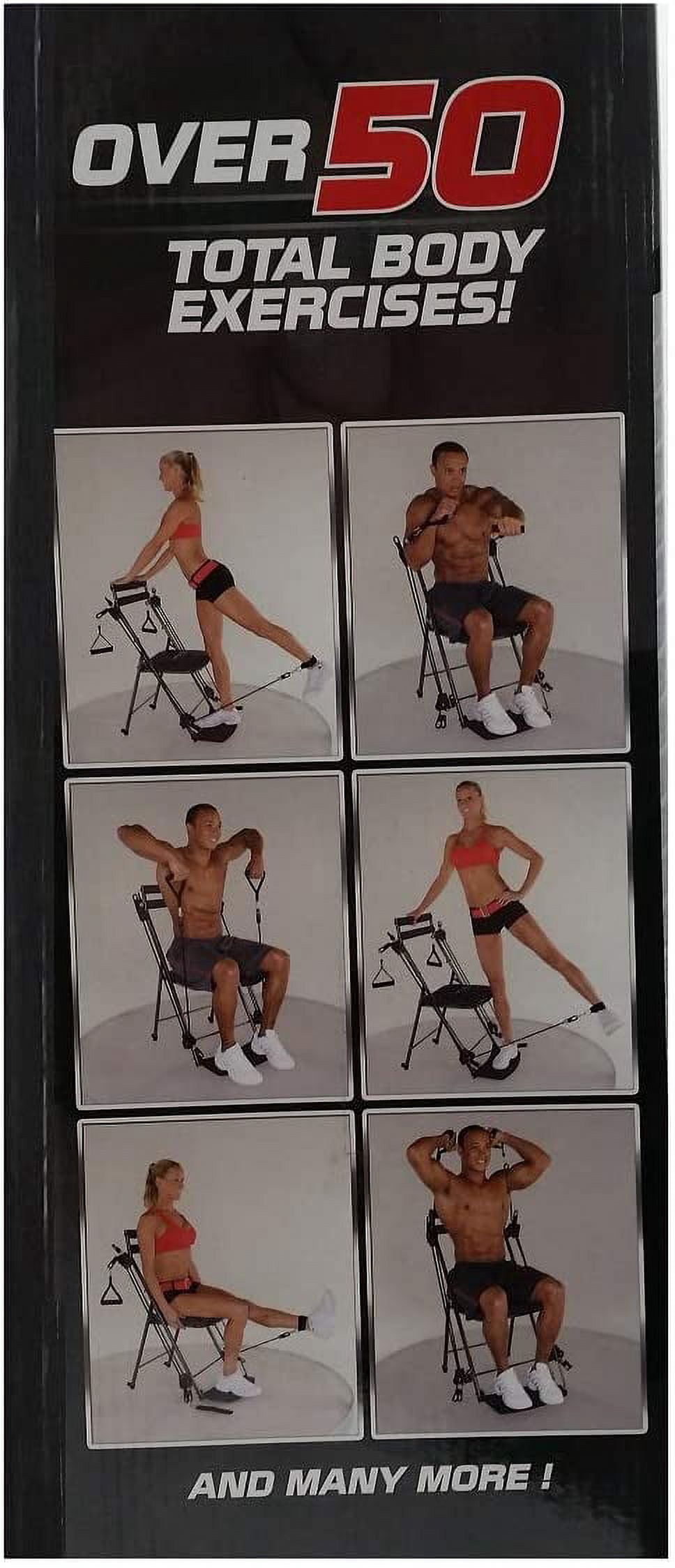 As Seen on TV 8875 Gym Chair Total Body Workout