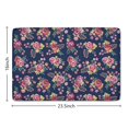 thumbnail image 5 of Pioneer Flower Floral Print Flannel Non Slip Door Rugs,Washable Door Mats Indoor,Decorative Door Mats,Dirt-Resistant and Absorbent Doormat for Entrance,Bedroom,Kitchen,Bathroom,23.5"x16", 5 of 5