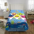 Baby Shark Kids Plush Blanket, 62” x 90”
