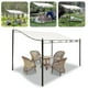 thumbnail image 1 of 300D lona impermeable tienda dosel techo superior sol refugio tela cubierta al aire libre, 1 of 3