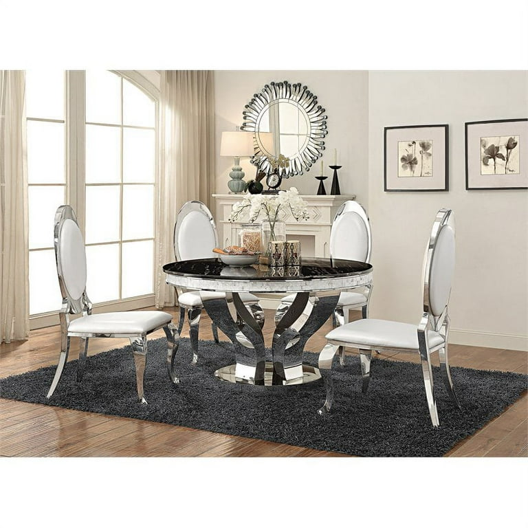 Walmart round dining table set hotsell