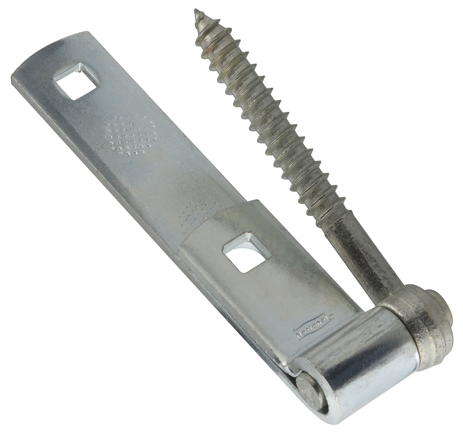 National Hardware N130005 6" Zinc Plated Screw Hook/Strap Hinges 2