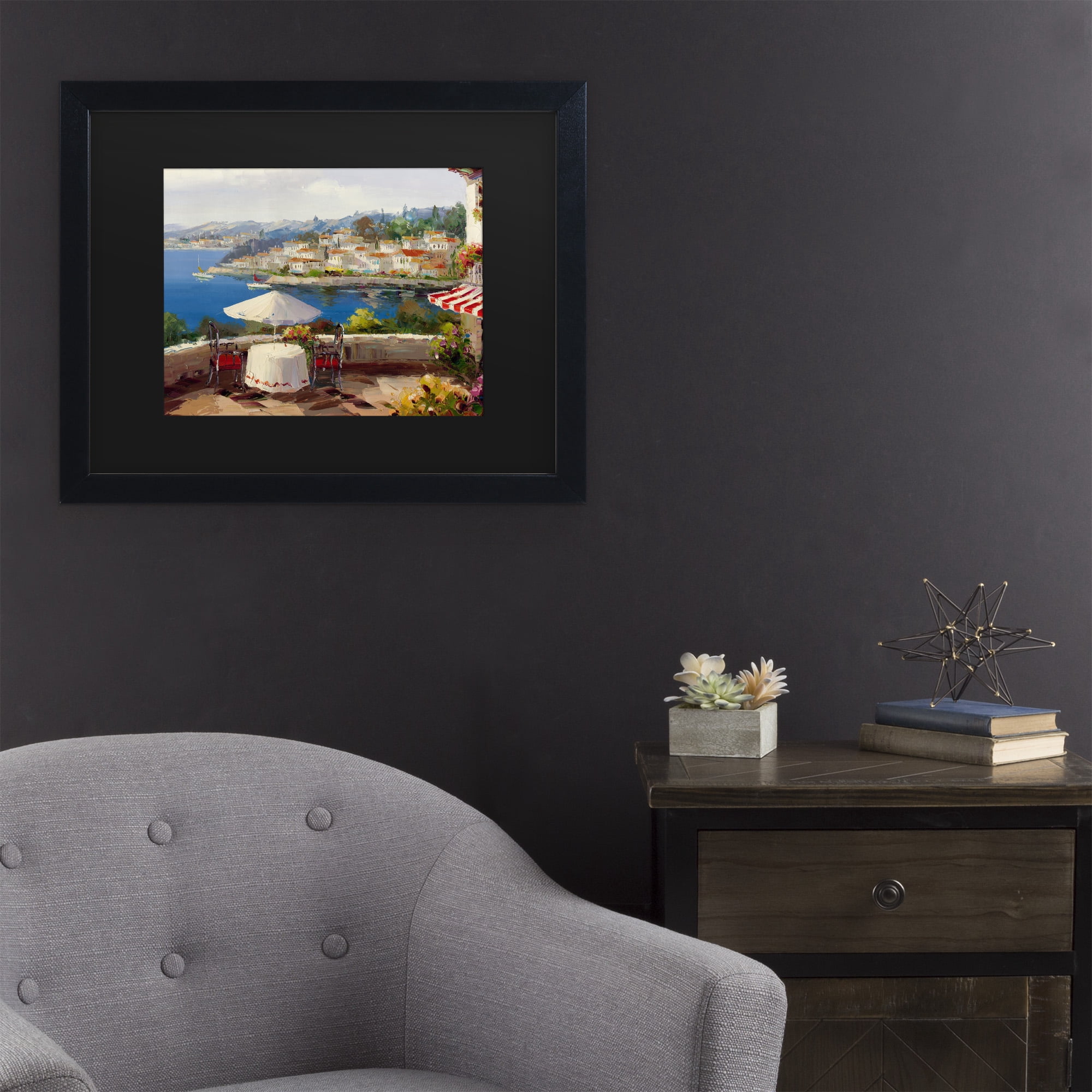Trademark Fine Art 'Italian Afternoon' Canvas Art by Masters Fine Art