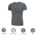 thumbnail image 3 of Coolnut Womens T Shirts Fashion Tops, Video Game Controller Illustrations Women's Basic Short Sleeve Tees, Grey Lightweight Casual Summer Clothes, S, 3 of 6