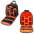 thumbnail image 3 of ZHAOCHENG Mochila de viaje para cámara réflex digital profesional, impermeable, para exteriores, color naranja, 3 of 3
