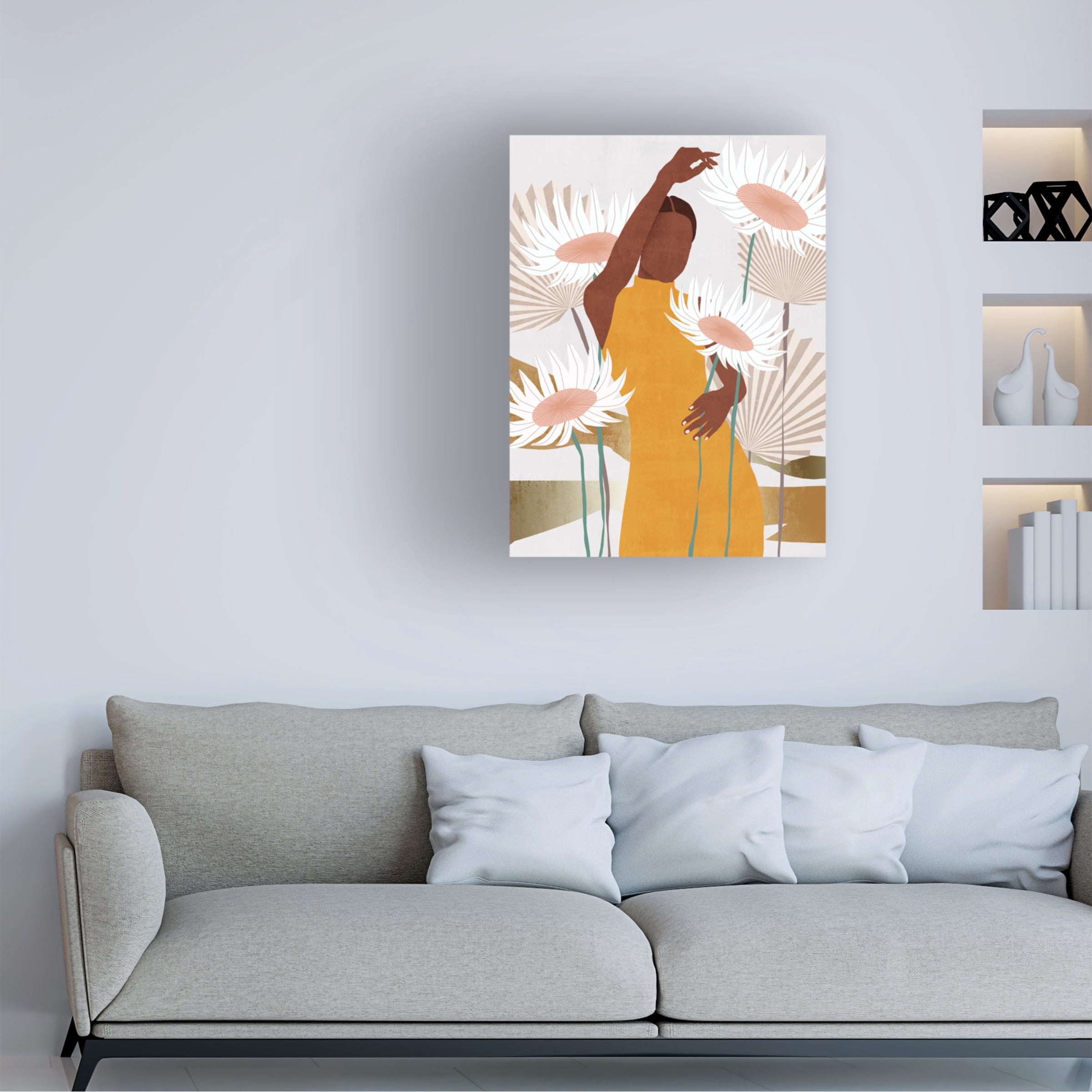 Melissa Wang 'Sun Kissed Woman II' Canvas Art