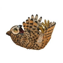 Spotted Owl Single Bottle Holder Wine Display
