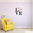 thumbnail image 1 of Custom Decals Love Wall Art Size: 12 X 12 Inches Color: Multi, 1 of 1