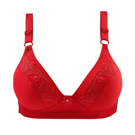 

Lace Bra for Women Push Up Unique lightly Lined Cups Provide Amazing Stretch Comfort Wireless Bra Beauty Back Fitness Sports Vest Underwear Invisible Bras for Women Underwire Sports Bra