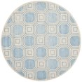 thumbnail image 4 of SAFAVIEH Precious Normina Geometric Area Rug, Mist Blue, 4' x 6', 4 of 8