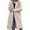 Pink, variant on ZHOUCHANKIDS Women Warm Winter Outwear Jackets Plush Teddy Coat Fuzzy Lapel Open Front Long Cardigan Coat Khaki L
