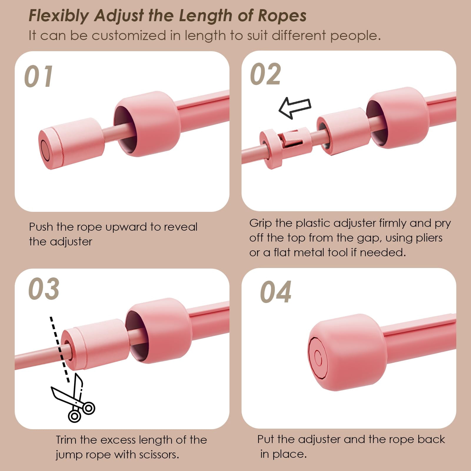 Jump Rope for Fitness, Speed Rope Skipping Rope