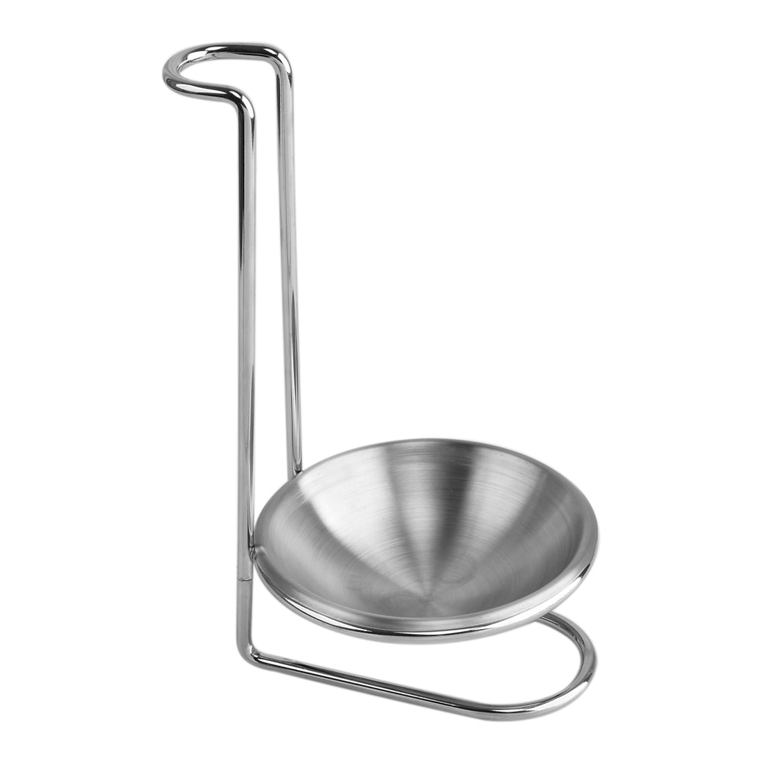 Stainless Steel Spoon Rest Long Handle Vertical Space Saving Soup