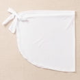 thumbnail image 4 of Swimsuit Coverup for Women 1 Piece Sheer Wrap Knot Skirt Without Bikini Beach Wrap Bikini Shiny Wraps Swimwear Bathing Suits, 4 of 4