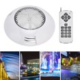 thumbnail image 4 of Underwater Light, Heat Resistance Remote Control RGB Pool Light Adjustable With Bracket For Aquarium For Simming Pool For Hotel 18W-1800LM, 4 of 8