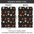 thumbnail image 4 of Halloween Garden Flag Funny Ghost Pumpkin Star Burlap Double Sided Flag SPOOKY Farmhouse Holiday Yard Outdoor Decoration 12.5x18 Inch, 4 of 5