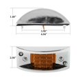 thumbnail image 2 of Soporte de Superficie de Lámpara de lámpara de Guardabarros de Lateral LED para Remolque de Camión Cola Luz de guardabarros de posición lateral, 2 of 8