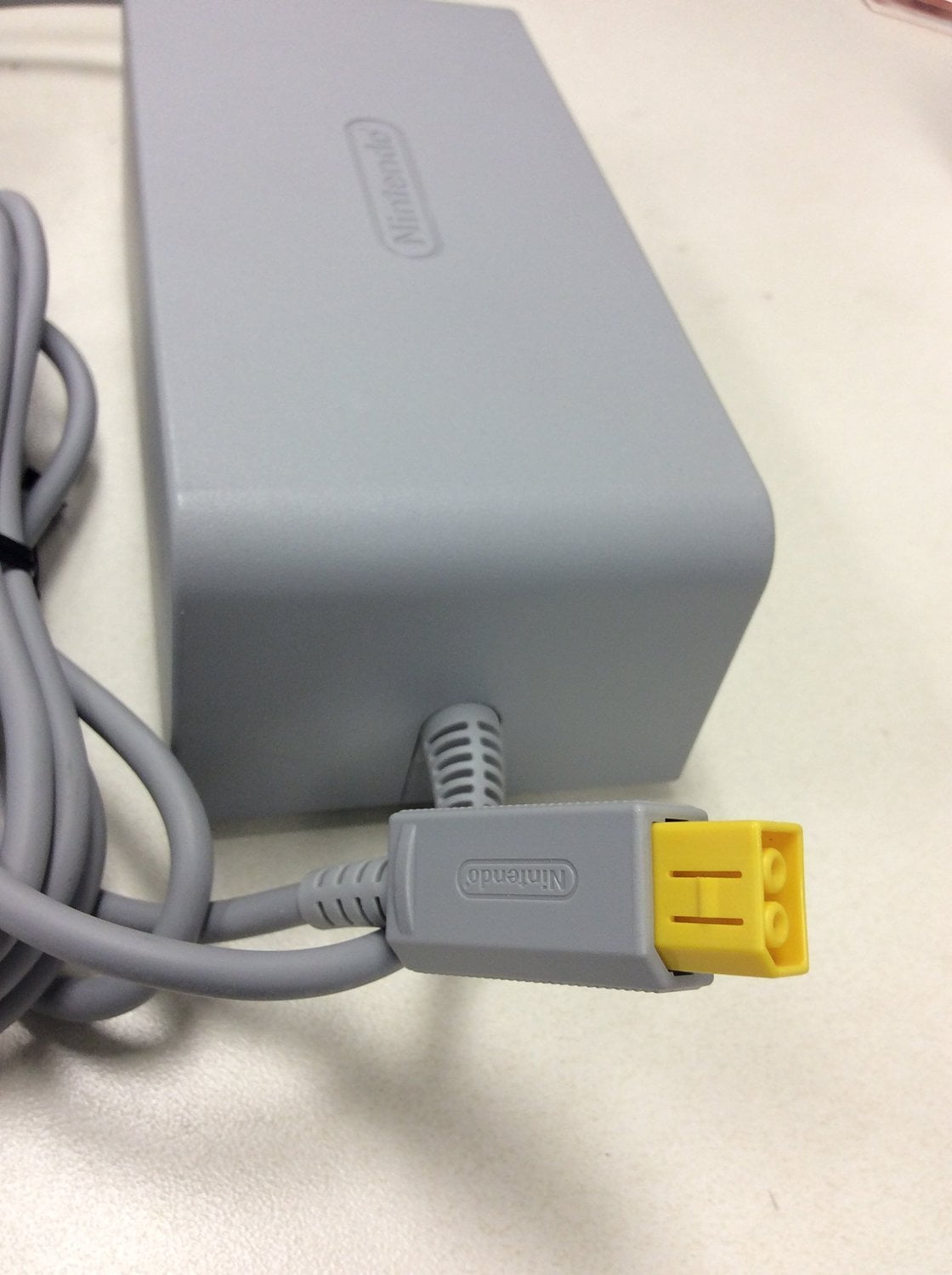 Genuine OEM Wii U AC Adapter Power Supply Replacement Set With Wall Charger Cable Cord By Nintendo,USA