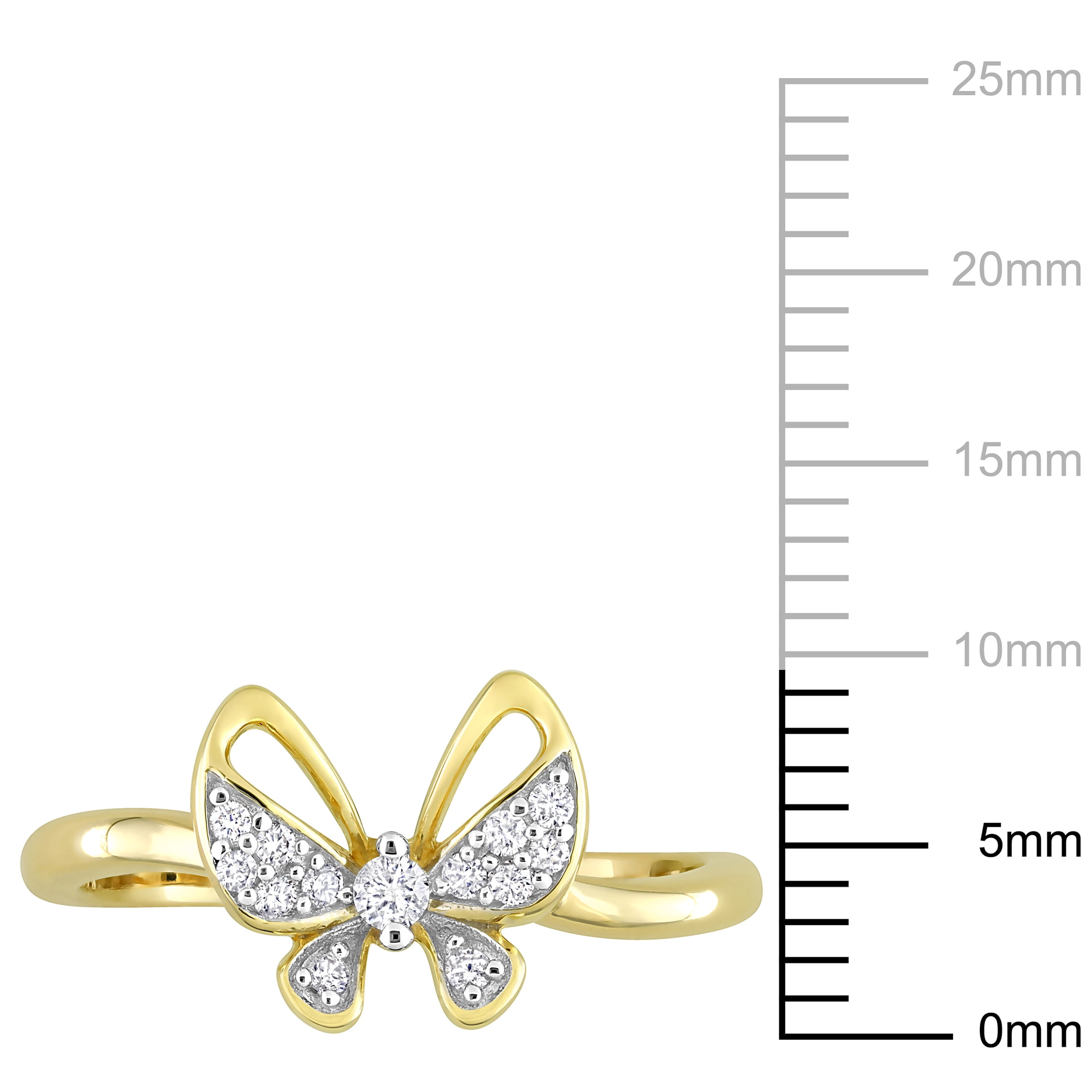 Everly Women's Diamond 10k Yellow Gold Ring