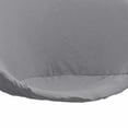 thumbnail image 7 of Round Saucer Chair Slipcover, Stretchable Polyester Fiber Washable Removable Cover, for Home Room Adults - Grey, 7 of 7