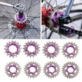 thumbnail image 4 of BQBQERT Bicycles Cassettes Cogwheel Freewheels Mountain Bike Freewheels High Strength Single Speed Flywheel Easily to Install, 4 of 20