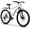 White, variant on QARSWA 26" Mountain Bike for Adults & Teens, 21-Speed Aluminum Frame, Front Suspension, Disc Brake, White