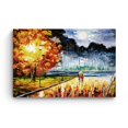 thumbnail image 3 of Startonight Canvas Wall Art Abstract - Amsterdam Golden Painting - Artwork Print for Bedroom 24" x 36"&nbsp;, 3 of 6