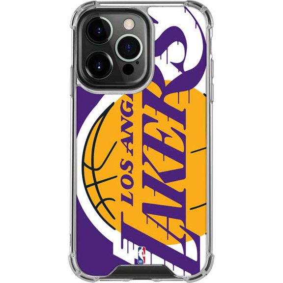 Skinit NBA Los Angeles Lakers Large Logo iPhone 15 Pro Clear Case