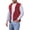 Red, variant on Vest For Men Men's Outdoor Casual Stand Collar Outwear Padded Vest Coats