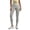 Gray, variant on Women's High Waist Yoga Pants, Naked Sensation Seamless Workout Leggings with Splicing Design, Butt Lifting Fitness Running Pants for Gym, Exercise, and Daily Wear-Black