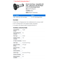 thumbnail image 2 of Electric Fuel Pump - Compatible with 2004 - 2005 Ford E-350 Club Wagon 6.0L V8 Turbocharged Diesel, 2 of 2