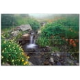 thumbnail image 1 of Waterfalls Picture Ceramic Tile Mural Kitchen Backsplash Bathroom Shower 406272, 1 of 3