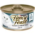 thumbnail image 1 of Fancy Feast Pate Salmon & Shrimp Feast, Wet Cat Food, 1 of 1