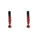 thumbnail image 2 of Qarigey Trenzas con extensiones de cabello trenzado, materiales fáciles de trenzar, pelo trenzado sintético, pelo trenzado Jumbo B31 B31 2Conjunto, 2 of 6