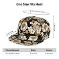 thumbnail image 5 of Goofa Retro Hydrangeas Printed Men's Baseball Cap,Straight Brim Hat,Golf Dad Hat,Versatile Style,Sun Protection Cap,Travel Hat, 5 of 9
