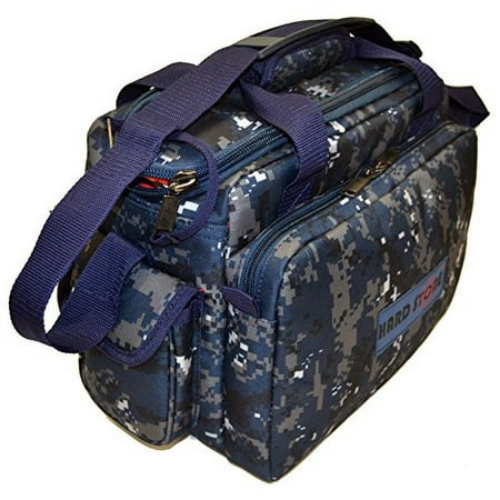 Hardstone Tactical 5 Pistol Range Go Bag with Adjustable Shoulder Strap Navy Digital