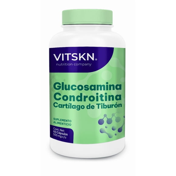 Glucosamina, Condroitina Vit & Skn 60 Cápsulas
