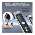 thumbnail image 5 of Maquina Para Cortar Cabello   Lab.G Cortadora De Pelo Kit Profesional Inalambrica Completo plata negro, 5 of 5