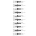thumbnail image 2 of 10 Uds cartucho para tatuar aguja paquete independiente hojas para tatuaje para cejas labios tatuaje 0,3mm Pin, 2 of 8
