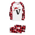 thumbnail image 6 of Linfrsh Christmas Pajamas for Family Family Christmas Pajamas Matching Sets, Christmas PJs Long Sleeves Sleepwaear Holiday Family Loungewear Sets Gold,S, 6 of 7