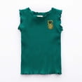 thumbnail image 2 of WAYUTE Girls Sleeveless Ruffle Emborider Tank Top Soft Basic Tee Shirt for Toddler Baby Lightweight Summer Daily Wear, 2 of 7