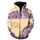 thumbnail image 1 of Sudadera con capucha y cremallera estilo nacional retro para hombre, sudaderas de moda, casuales, de gran tamaño, con capucha, chaquetas, tops, estampado 3D, gran oferta 2024, 1 of 6