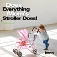 thumbnail image 2 of Carriola de Juguete Joovy Caboose Tandem Rosa con Puntos, 2 of 7