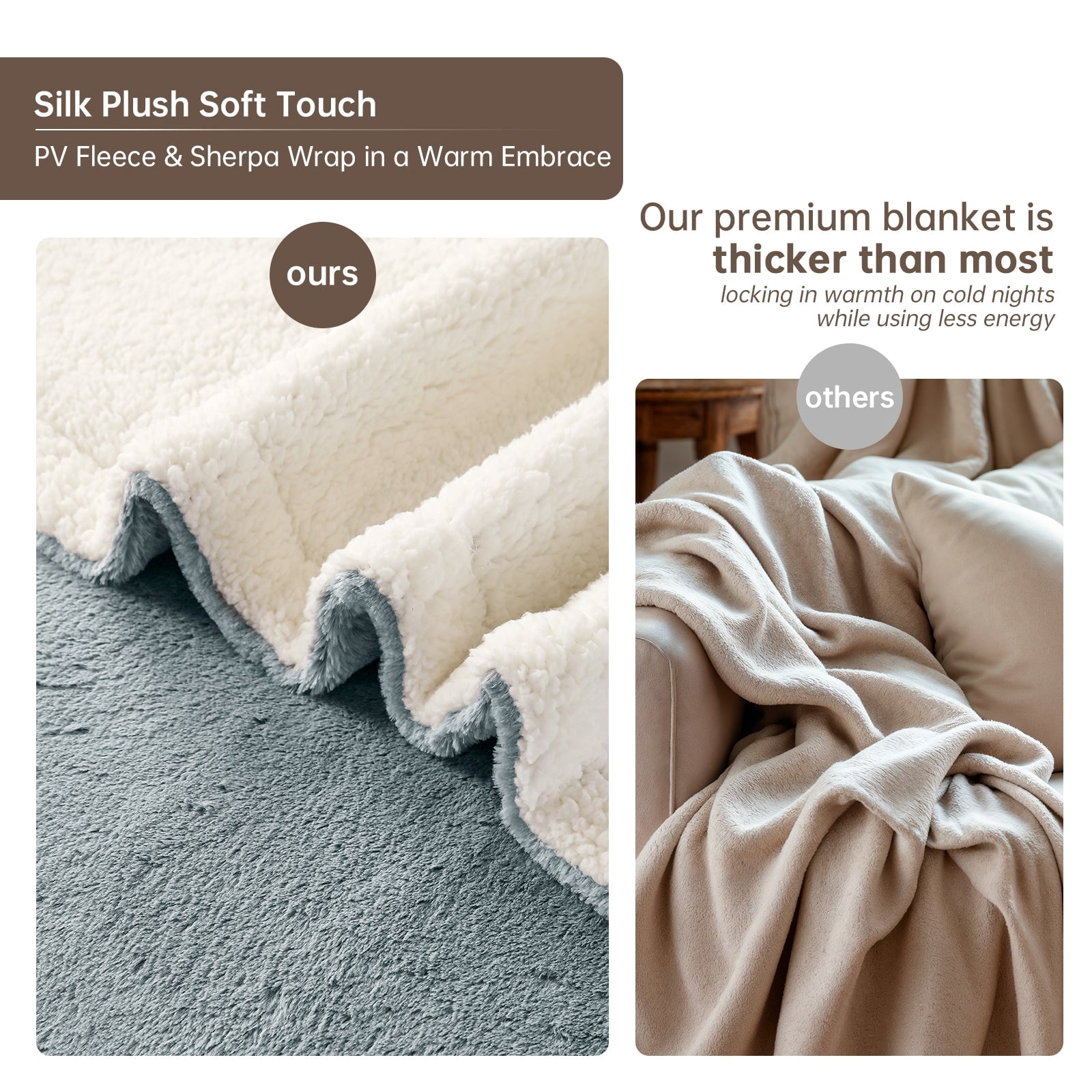 Heated Blanket Full Size, Washable Heated Blanket Electric, Electric Blanket, Light Gray, 72" x 84", Blanket Warmer Heating blanket Heat Warming Blanket Electric Blanke Heater