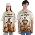 thumbnail image 4 of Happy Halloween Goldendoodle Witches Hat Pumpkin Carving All Over Print 3D Baseball Shirt Doodle Dog Lover Gifts Idea Softball Sport - 02019, 4 of 6