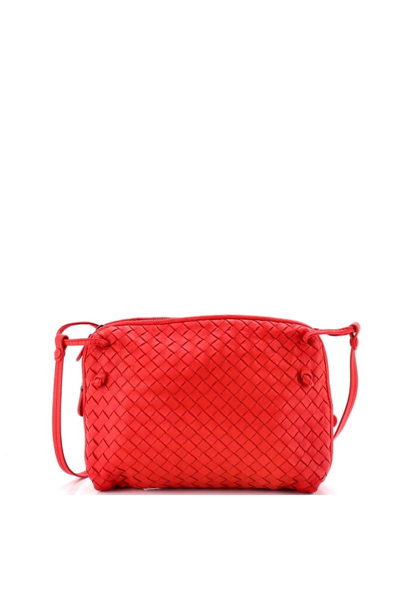 Pre-Owned Nodini Crossbody Bag Intrecciato Nappa Small By Rebag