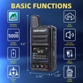 thumbnail image 3 of Walkie-talkies TIDRADIO TD-M15 4G LTE PoC, paquete de 10, 3 of 9